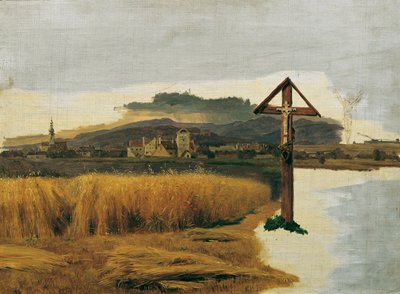 Paesaggio di Brunn am Gebirge da Ferdinand Georg Waldmuller