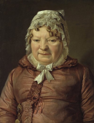 Ritratto della madre del Capitano von Stierle-Holzmeister da Ferdinand Georg Waldmuller