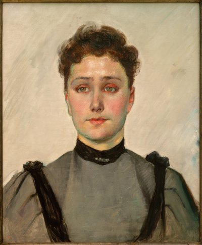 Ritratto di una giovane donna da Ferdinand Hodler