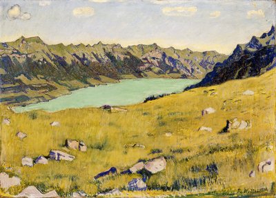 Il Lago di Brienz da Breitlauenen da Ferdinand Hodler