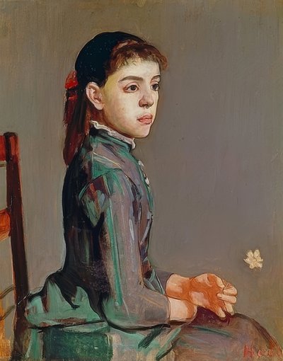 Giovane ragazza - Louise Duchosal da Ferdinand Hodler