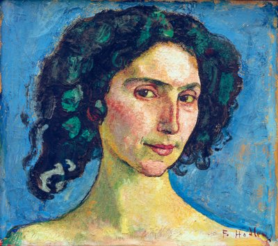 Studio di testa di italiana da Ferdinand Hodler