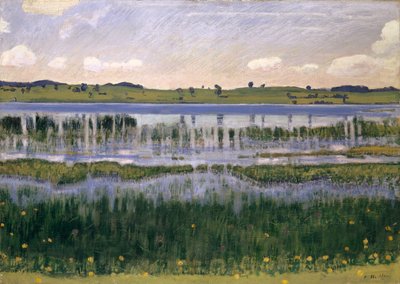 Lago Burgäschi da Ferdinand Hodler
