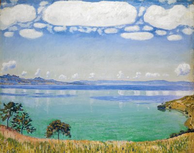 Lago di Ginevra, visto da Chexbres da Ferdinand Hodler