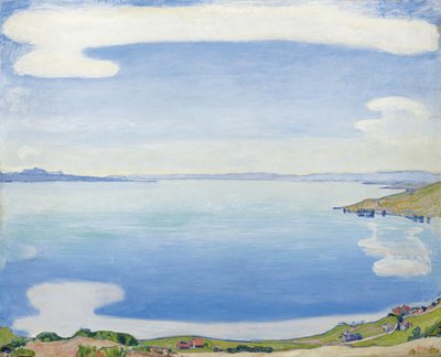 Lago di Ginevra visto da Chexbres da Ferdinand Hodler