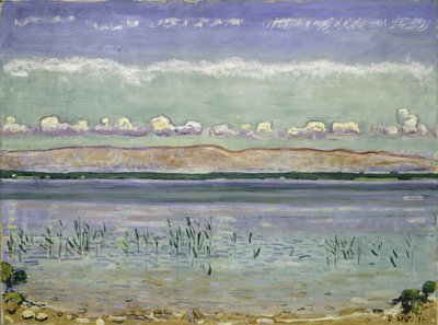 Lago di Ginevra con colline del Giura, 1911 da Ferdinand Hodler