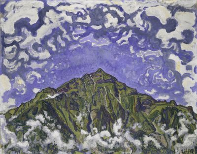 Monte Niesen visto da Heustrich, 1910 da Ferdinand Hodler