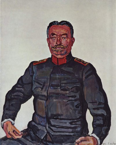 Ritratto del generale Ulrich Wille da Ferdinand Hodler