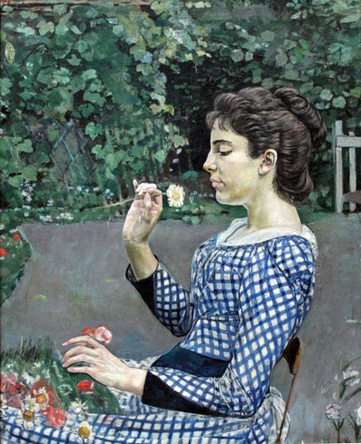 Ritratto di Hélène Weiglé da Ferdinand Hodler