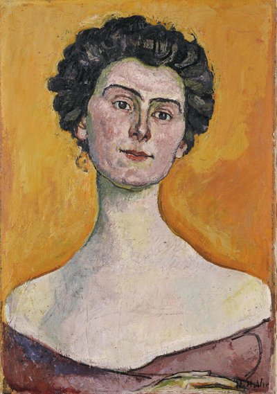 Ritratto di Clara Pasche-Battié, 1914 da Ferdinand Hodler
