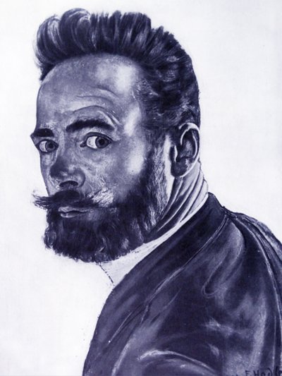 Autoritratto, 1891 da Ferdinand Hodler