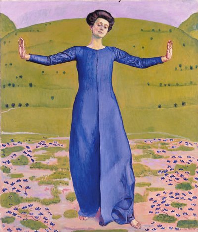 Canzone da lontano, 1906 da Ferdinand Hodler