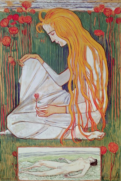 Il sogno, 1897 da Ferdinand Hodler