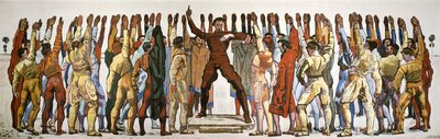 Unanimità (Il giuramento). Seconda versione da Ferdinand Hodler