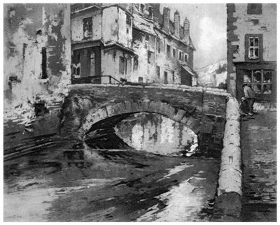 Pont Breton, c1890-1940 da Ferdinand Jean Luigini
