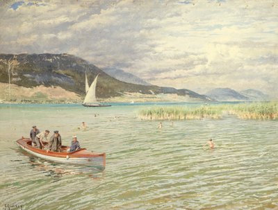 Sul lago da Ferdinand Joseph Gueldry