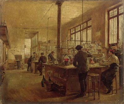 Il laboratorio da Ferdinand Joseph Gueldry