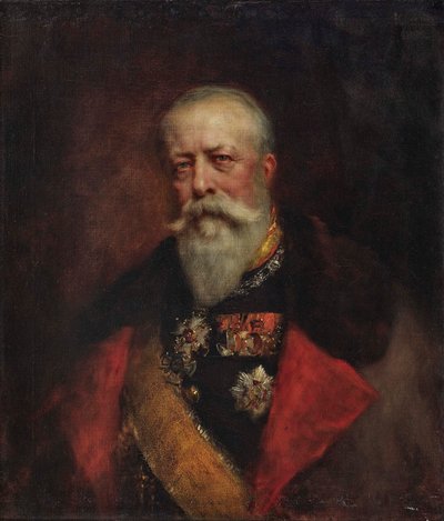 Ritratto del Granduca Federico I di Baden 1826-1907 da Ferdinand Keller