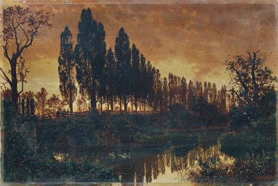 Paesaggio bavarese da Ferdinand Knab
