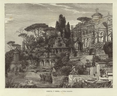 Grecia e Roma - Villa romana da Ferdinand Knab