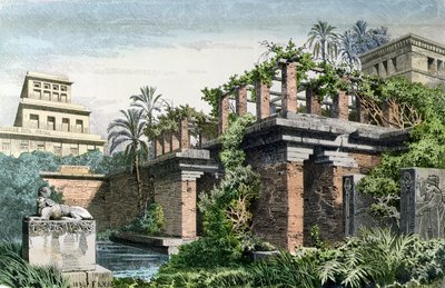I Giardini Pensili di Babilonia, da una serie delle 