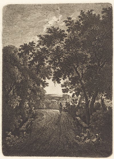 Una passeggiata serale da Ferdinand Kobell