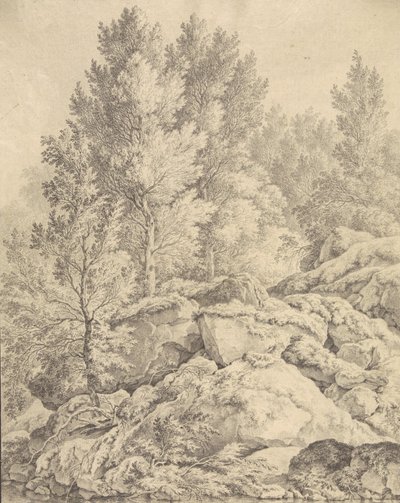 Vista della valle di Trippstadt nel Palatinato da Ferdinand Kobell