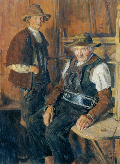 Contadini di Sarnthein da Ferdinand Kruis