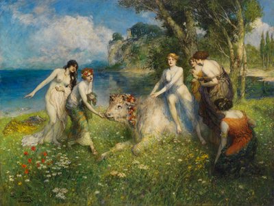 Europa e il Toro da Ferdinand Leeke