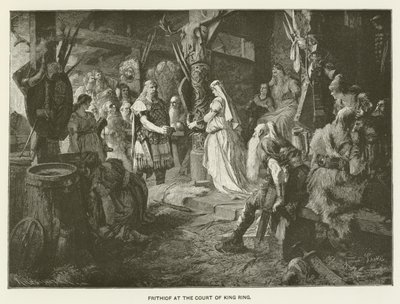 Frithiof alla corte del re Ring da Ferdinand Leeke