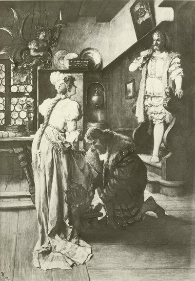 I Maestri Cantori di Norimberga, Atto III scena iv da Ferdinand Leeke