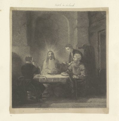 Cena in Emmaus da Ferdinand Lehman