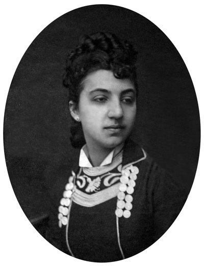 Erminia Borghi Mamo (1855-1941) soprano italiana, foto di Mulnier da Ferdinand Mulnier
