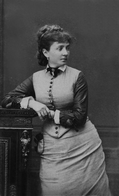 Signora Henriette Petit de Verissey, foto di Mulnier durante l