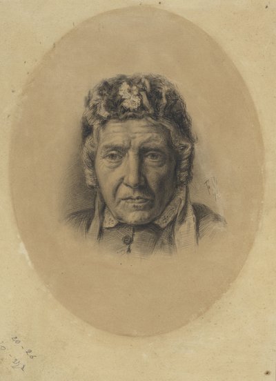 Ritratto di J.M. Vogelsang da Ferdinand Oldewelt
