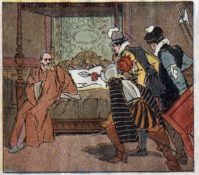 Storia di Francia: Assassinio di Gaspard de Coligny (Ammiraglio de Coligny) da Ferdinand Raffin