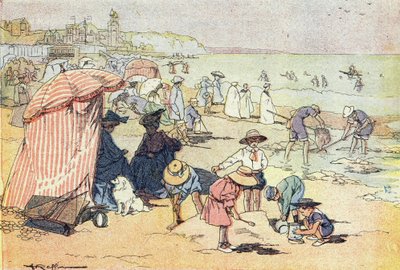 Sulla spiaggia, in Imagier de l