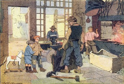 Il fabbro, in Imagier de l
