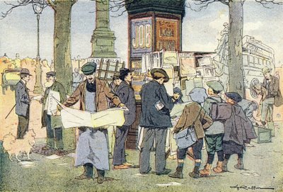 Il chiosco ha giornali, in Imagier de l