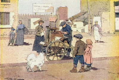 Il setacciatore, in Imagier de l