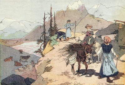 Verso la montagna, in Imagier de l