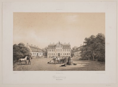 Claestorp da nord-ovest da Ferdinand Richardt