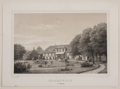 Rosenfeld in Sælland da Ferdinand Richardt