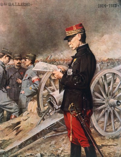 Generale francese Joseph-Simon Gallieni da Ferdinand Roybet