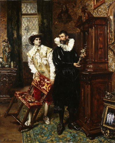 I conoscitori da Ferdinand Roybet