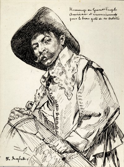 Il batterista da Ferdinand Roybet