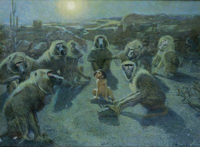 Mowgli Catturato dalle Scimmie da Ferdinand Schebek