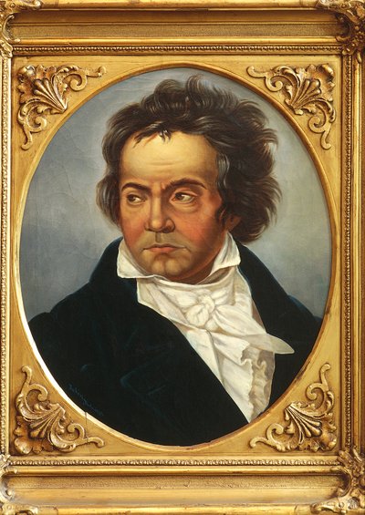 Ritratto di Ludwig van Beethoven da Ferdinand Schimon