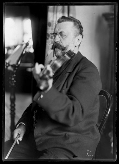 Ritratto di Immanuel Wirth (1842-1923) da Ferdinand Schmutzer