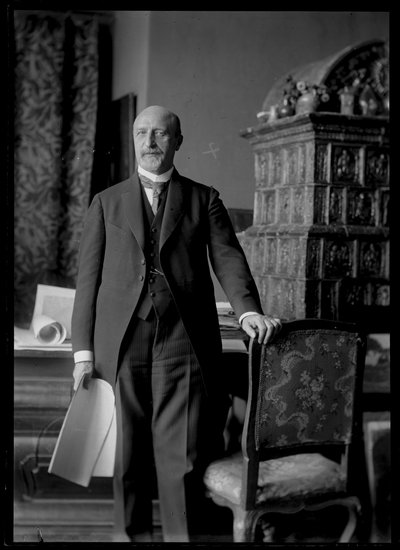 Ritratto di Karl Seitz (1869-1950) da Ferdinand Schmutzer